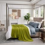 Luxury Plush Fur Throw - Fern