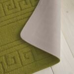 2-Piece Greek Bath Mat Set - Green
