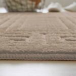 2-Piece Greek Bath Mat Set - Dark Teal