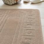 2-Piece Greek Bath Mat Set - Dark Teal