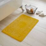 2-Piece Greek Bath Mat Set - Dark Teal
