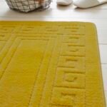 2-Piece Greek Bath Mat Set - Dark Teal