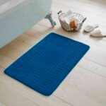 2-Piece Greek Bath Mat Set - Royal Blue