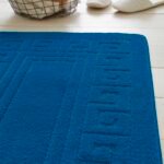 2-Piece Greek Bath Mat Set - Royal Blue