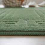 2-Piece Greek Bath Mat Set - Sage Green