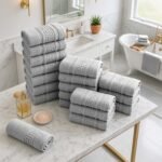 20 Piece Greek Towel Bale Set - Grey