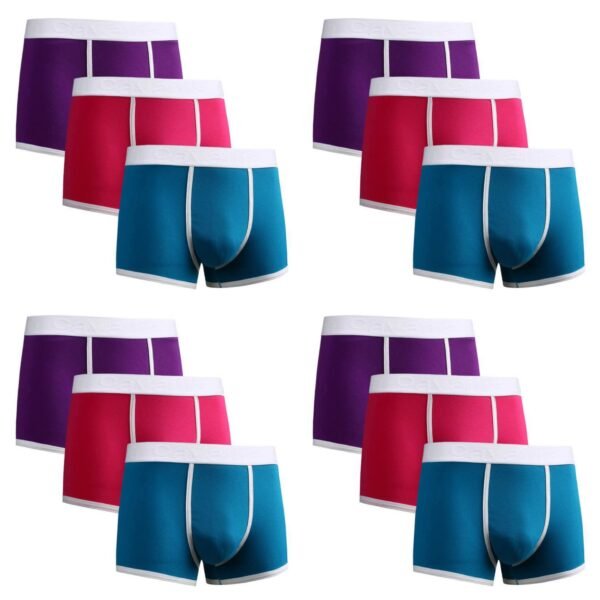 12 Pack Cotton Boxer Shorts – Classic Colour Pack