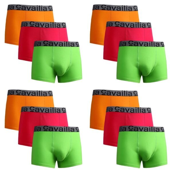 12 Pack Cotton Boxer Shorts – Mixed Colours Pack