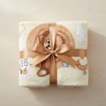 Sweet Bear Nursery Fleece Blanket - Beige - Image 11