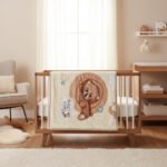 Sweet Bear Nursery Fleece Blanket - Beige