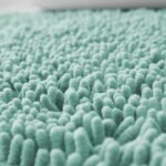 2Piece Loop Bath Mat Set - Duck Egg
