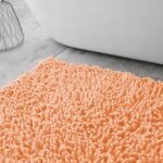 2Piece Loop Bath Mat Set - Peach