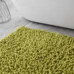 2Piece Loop Bath Mat Set - Green