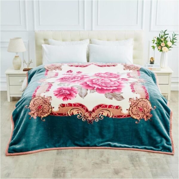 Fluffy Fleece heavy Weight Bed Blanket 5kg