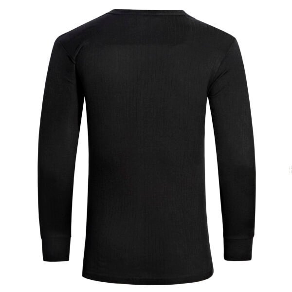 Men's Thermal Heated Long Sleeve Shirt - Black