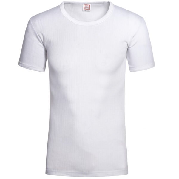 Men's Thermal Heated T-Shirt - White