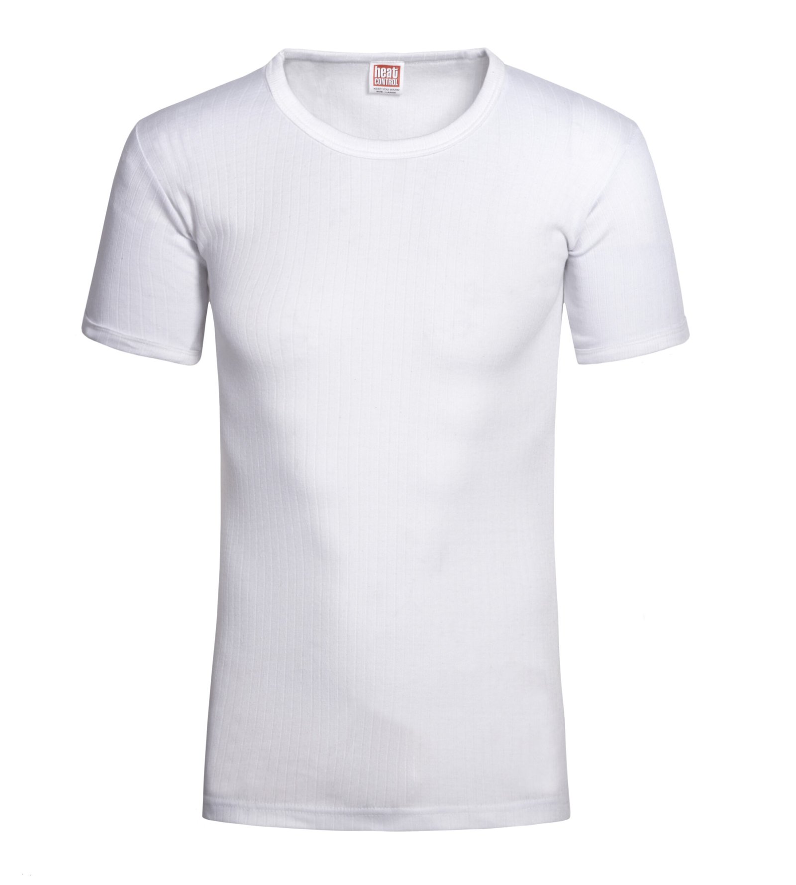 Mens Thermal T-Shirt White (1) Men's Thermal Heated T-Shirt - White