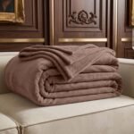 Luxury Plush Fur Throw - Mink