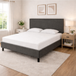 100% Cotton 400 TC Deep Fitted Bed Sheet - White - Image 4