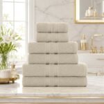 Super Soft Hotel Style Towel Set - Natural