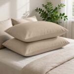 Super Soft Cozy Plain Pillowcase Set - Natural