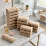 20 Piece Greek Towel Bale Set - Natural