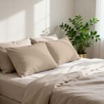 Super Soft Cozy Plain Pillowcase Set - Natural