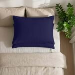 Super Soft Cozy Plain Pillowcase Set - Navy