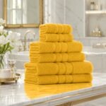 Super Soft Hotel Style Towel Set - Ochre