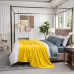 Mink Fur Throw - Ochre