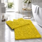 Extra Large Loop Bath Mat Set - Ochre