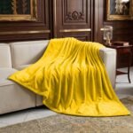 Mink Fur Throw - Ochre