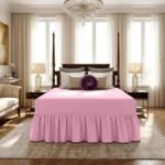 Luxury Valance Bed Sheet Collection - Pink