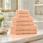 Super Soft Hotel Style Towel Set - Peach