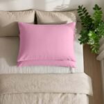 Super Soft Cozy Plain Pillowcase Set - Pink
