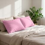 Super Soft Cozy Plain Pillowcase Set - Pink
