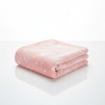 Star Print Baby Fleece Blanket - Pink - Image 12