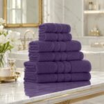 Super Soft Hotel Style Towel Set - Purple