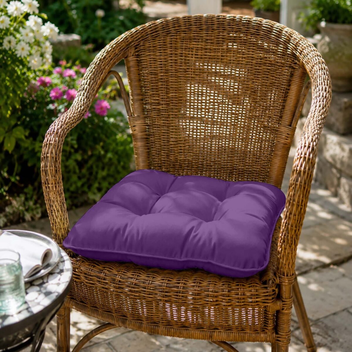 4-Pack Seat Cushions - Aubergine