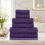 Super Soft Hotel Style Towel Set - Purple