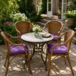 4-Pack Seat Cushions - Aubergine