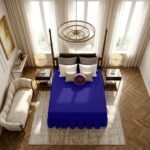 Luxury Valance Bed Sheet Collection - Royal Blue