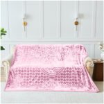 Blossom Heart Heavy Blanket 4kg - Blush Pink - Image 8