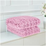 Blossom Heart Heavy Blanket 4kg - Blush Pink - Image 2