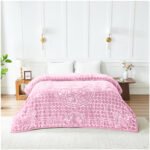 Blossom Heart Heavy Blanket 4kg - Blush Pink