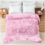 Blossom Heart Heavy Blanket 4kg - Blush Pink - Image 3