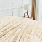 Blossom Heart Heavy Blanket 4kg - Cream - Image 5