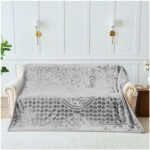 Blossom Heart Heavy Blanket 4kg - Grey - Image 8