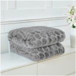 Blossom Heart Heavy Blanket 4kg - Grey - Image 2