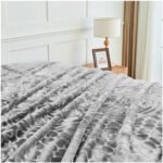 Blossom Heart Heavy Blanket 4kg - Grey - Image 5
